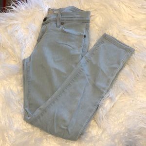 Free People Light Wash Skinnies